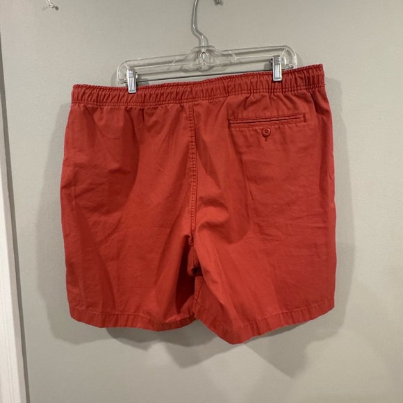 LL Bean Dock Shorts Men XL Lot of 2 Organic Cotton Canvas Drawstring Classic Fit - Picture 5 of 10